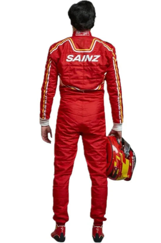 2024 Carlos Sainz New Race Suit Replica