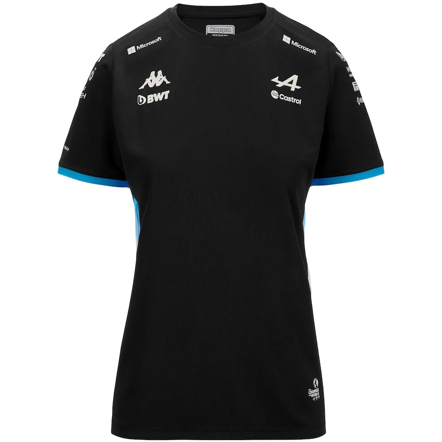 Alpine F1 Team 2024 T-Shirt Black Womens