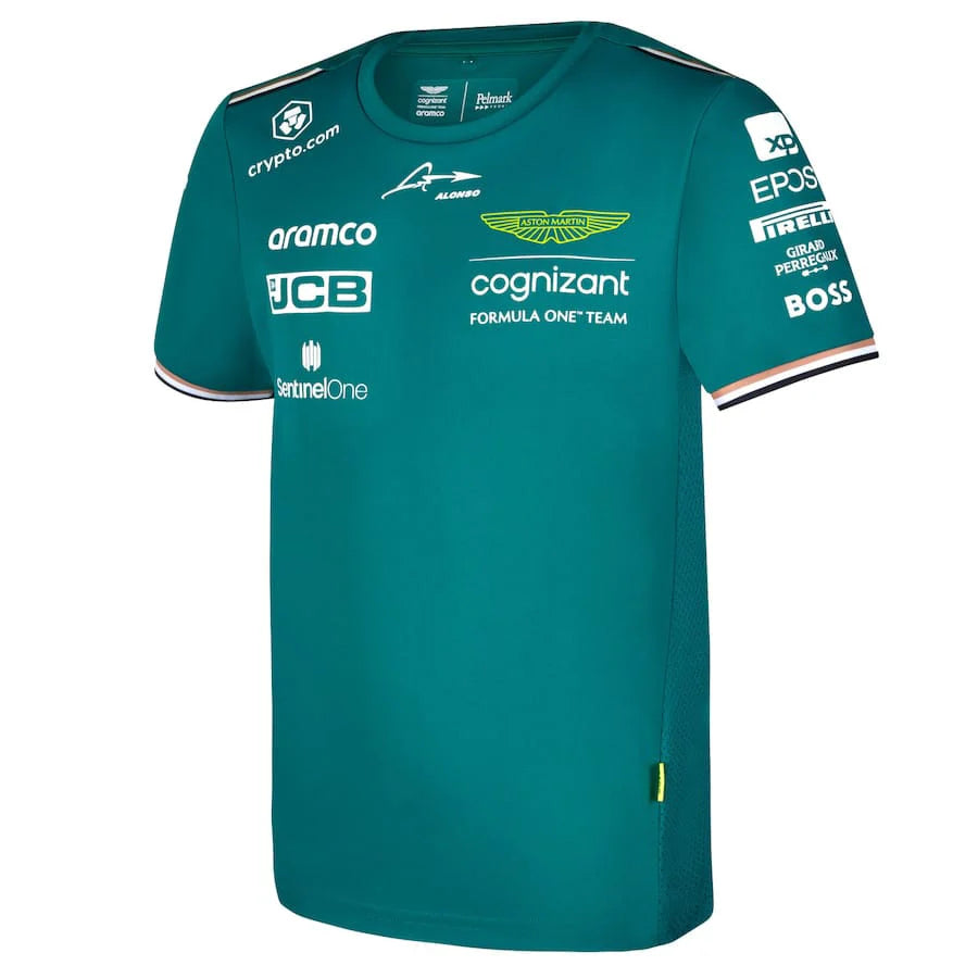 Aston Martin Aramco F1 2024 Team T-Shirt – Womens