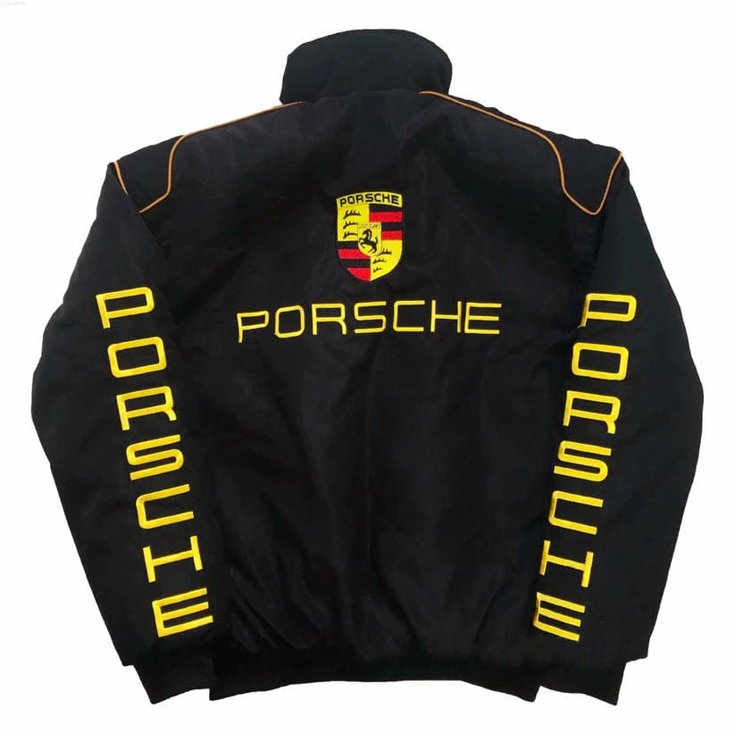 Porche Embroidry Vintage Racing Jacket