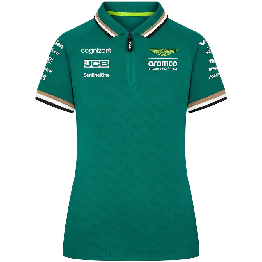 Aston Martin Aramco 2024 Team Polo – Womens