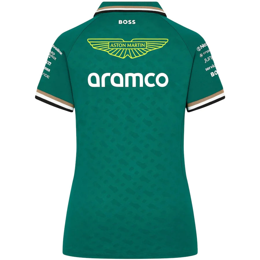 Aston Martin Aramco 2024 Team Polo – Womens