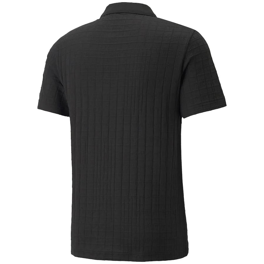 Mercedes Petronas F1 Jaquard Polo – Black