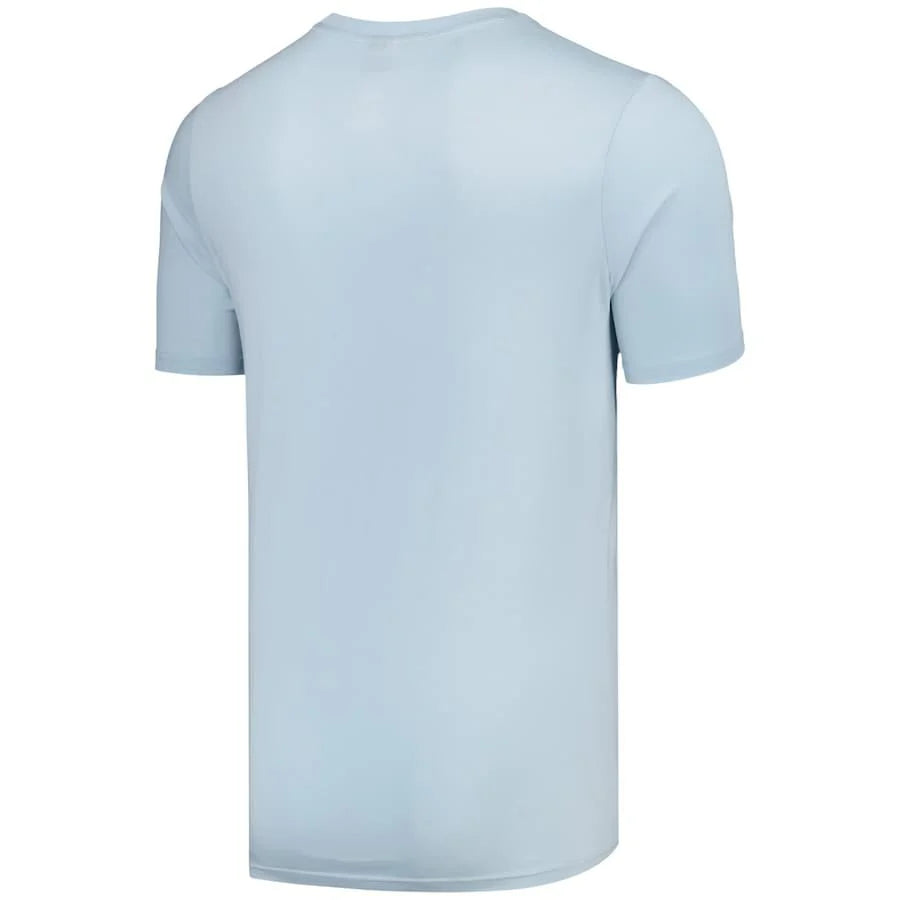 Race Coloured Shield T-Shirt – Blue