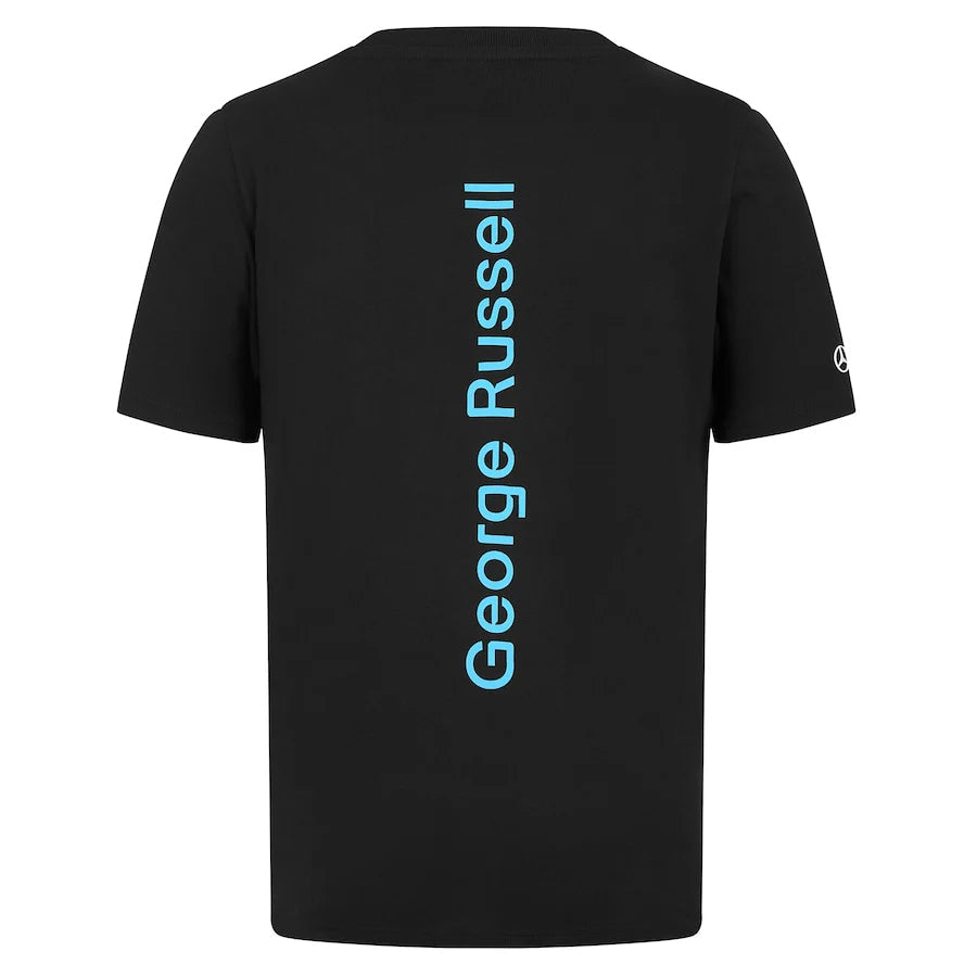 Mercedes Petronas F1 George Russell 63 T-Shirt – Blue