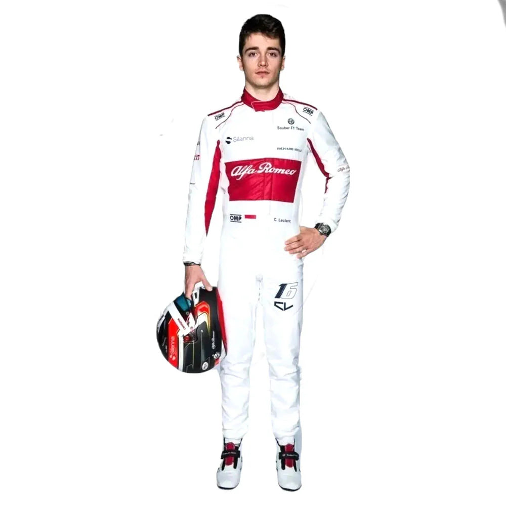 2018 Charles Leclerc F1 Racing Suit