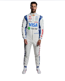 2024 Daniel Ricciardo Race Suit F1 Visa Cash App- Alphathuri