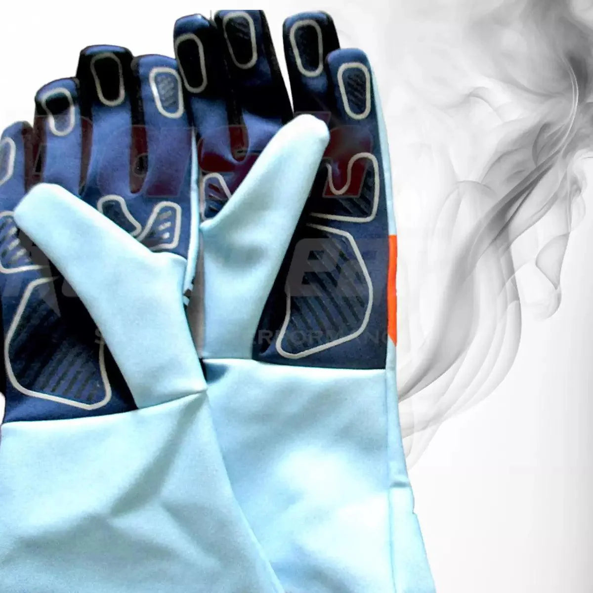LANDO NORRIS MCLAREN SPECIAL EDITION GULF F1 GLOVES