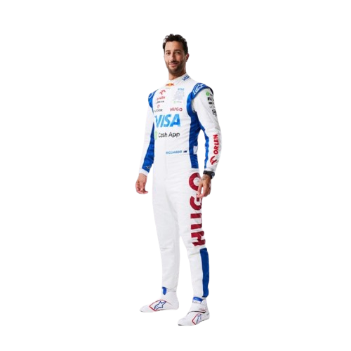 2024 Daniel Ricciardo Race Suit F1 Visa Cash App- Alphathuri