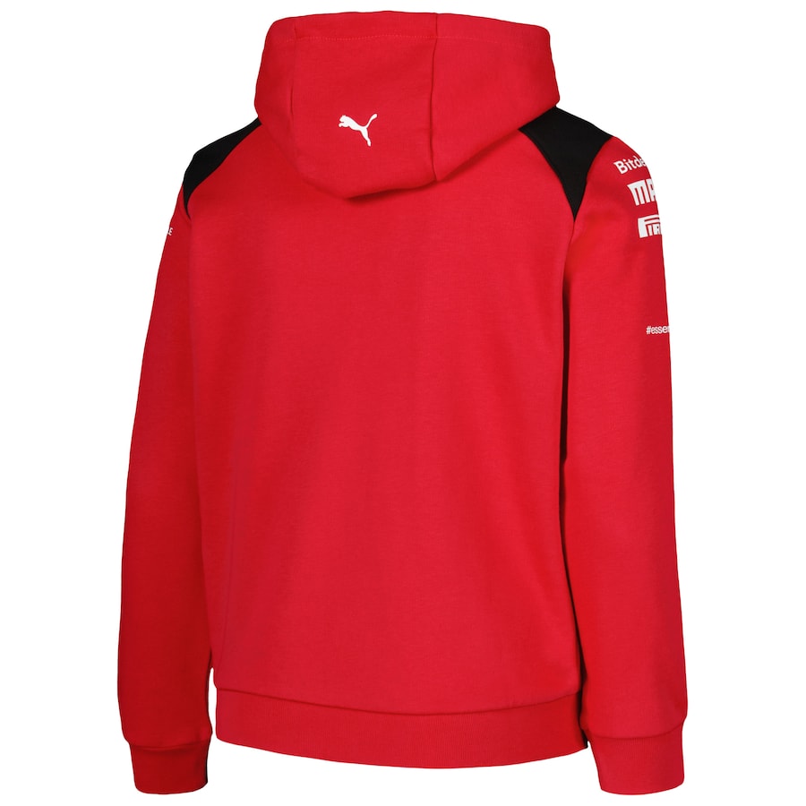 Youth Puma Red Scuderia Ferrari 2023 Team Pullover Hoodie