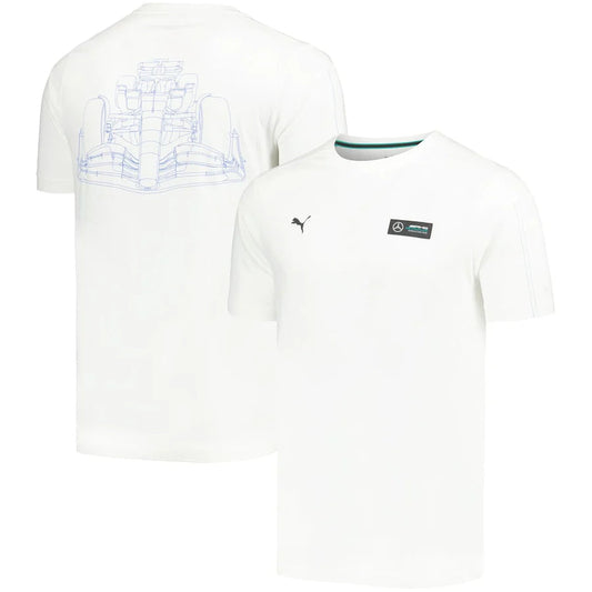 Mercedes AMG Petronas MT7 T-Shirt – White