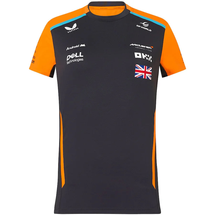 McLaren 2024 Team Lando Norris Driver Set Up T-Shirt - Phantom – Women