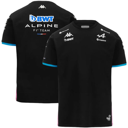Alpine F1 Team 2024 T-Shirt – Black – F1 RACE GEARS