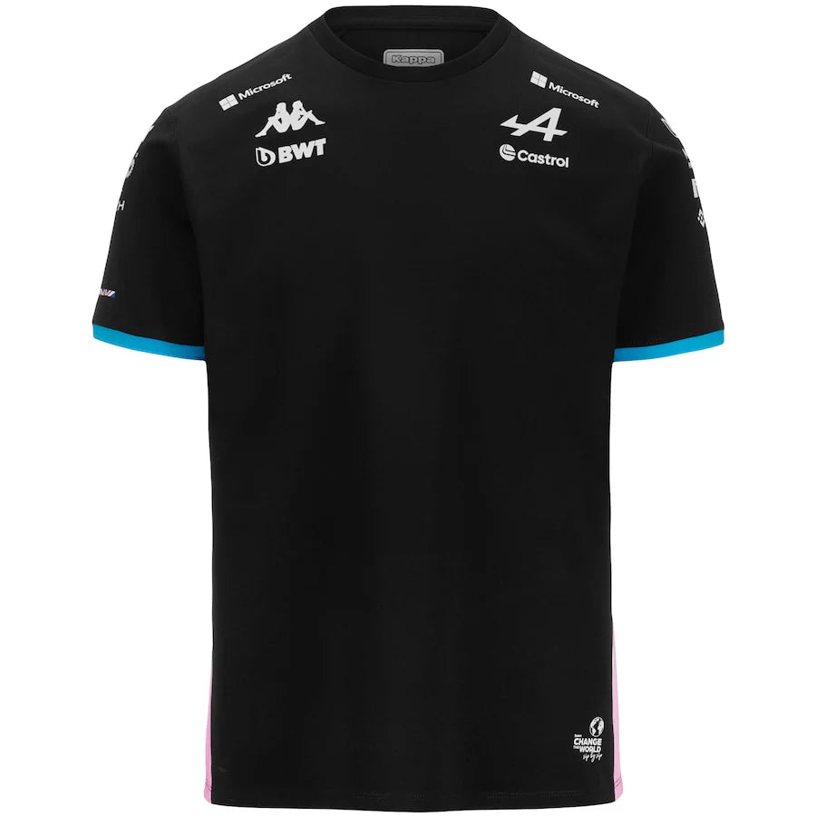 Alpine F1 Team 2024 T-Shirt – Black – F1 RACE GEARS