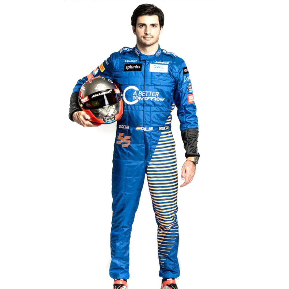 2020 Carlos Sainz McLaren Promo Formula 1 Racing Suit