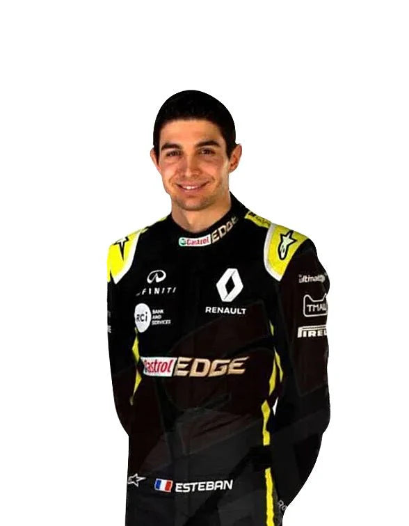 2020 Esteban Ocon Renault F1 Racing Suit CIK_FIA LEVEL2 Go Kart Racing