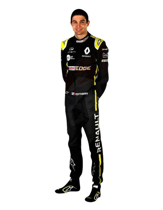 2020 Esteban Ocon Renault F1 Racing Suit CIK_FIA LEVEL2 Go Kart Racing