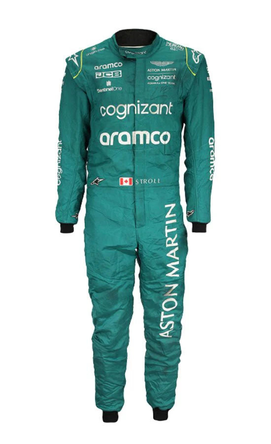 2022 Lance Stroll Aston Martin F1 Race Suit - Canadian GP