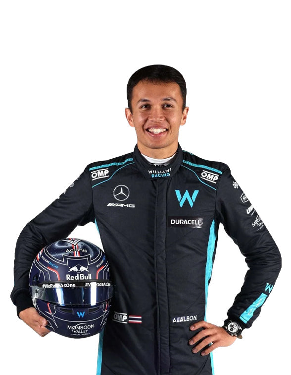 2022 Best New Alexander Albon Williams F1 Race Suit REPLICA!
