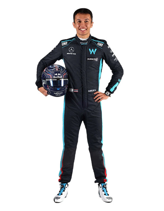2022 Best New Alexander Albon Williams F1 Race Suit REPLICA!