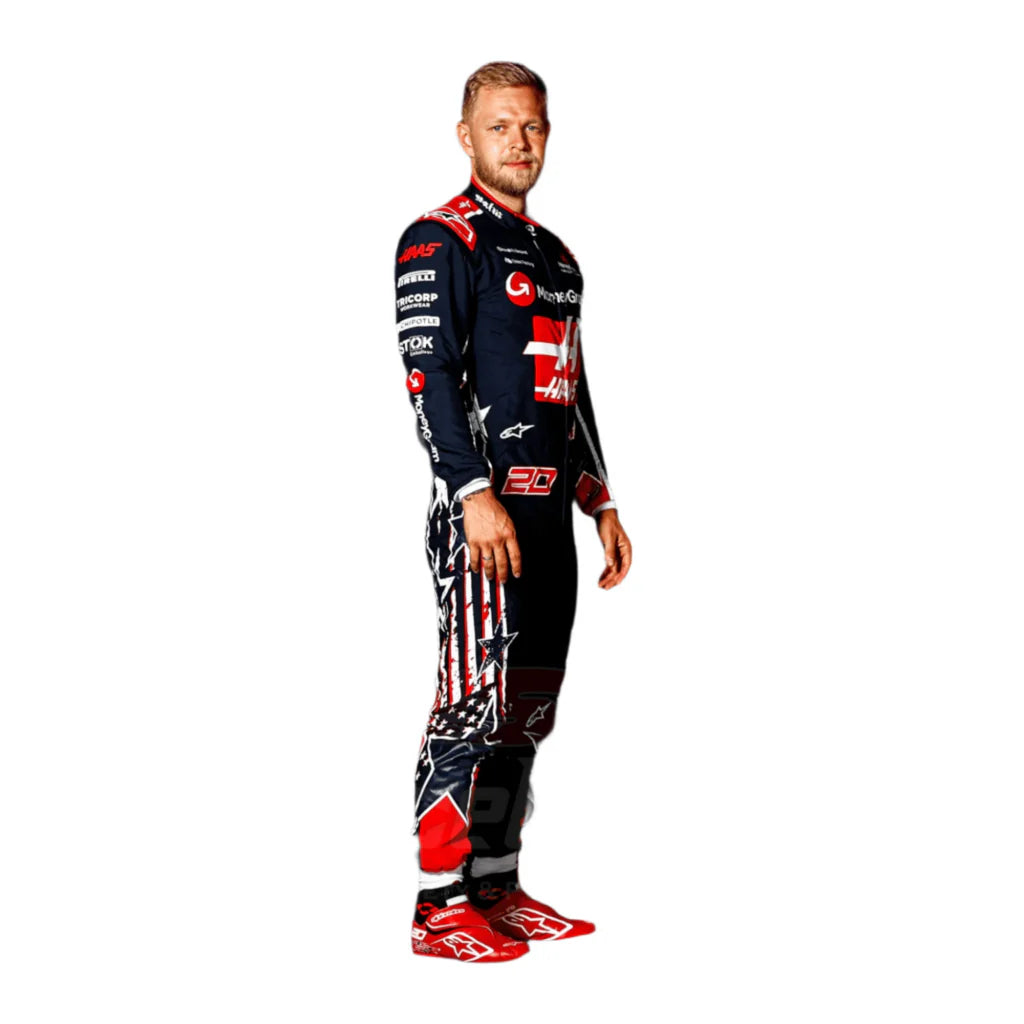 2023 Kevin Magnussen Special Austin Race Suit - US Grand Prix