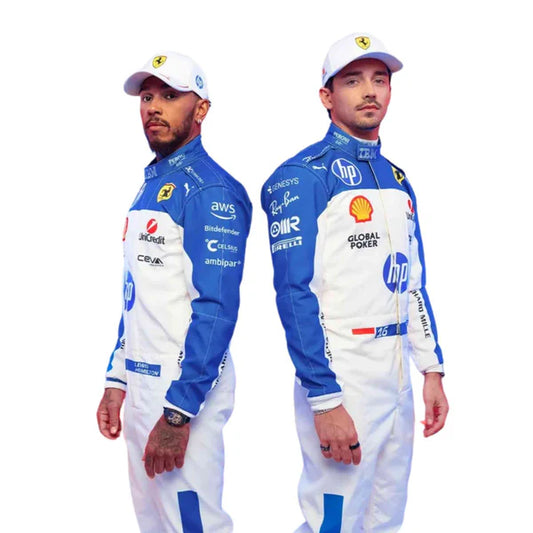 2025 Lewis Hamilton Ferrari F1 Race Suit