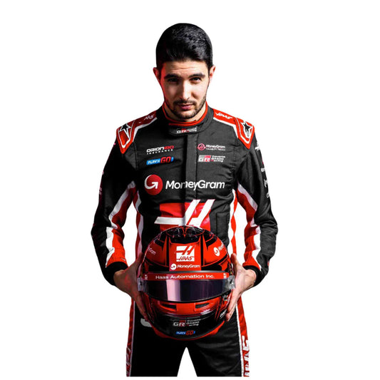 2025 Esteban Ocon MoneyGram Haas F1 Team Race Suit