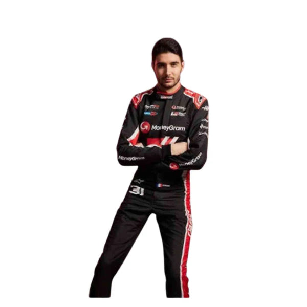 2025 Esteban Ocon MoneyGram Haas F1 Team Race Suit