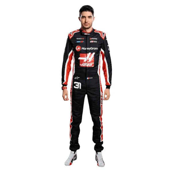 2025 Esteban Ocon MoneyGram Haas F1 Team Race Suit