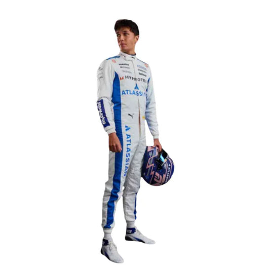 2025 Williams Alexander Albon F1 Race Suit