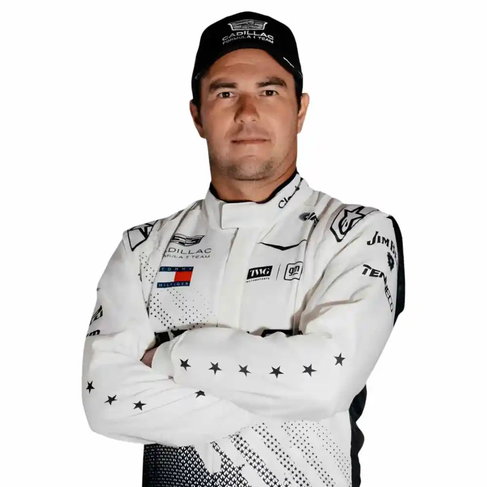 Sergio Perez 2026 Cadillac Miami GP F1 Race Suit Replica