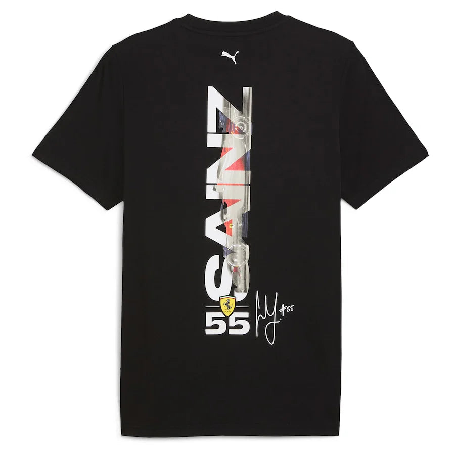 F1 Carlos Sainz Driver T-Shirt – Black