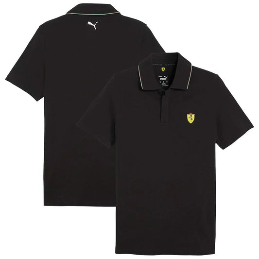 Dark Black Polo – Black
