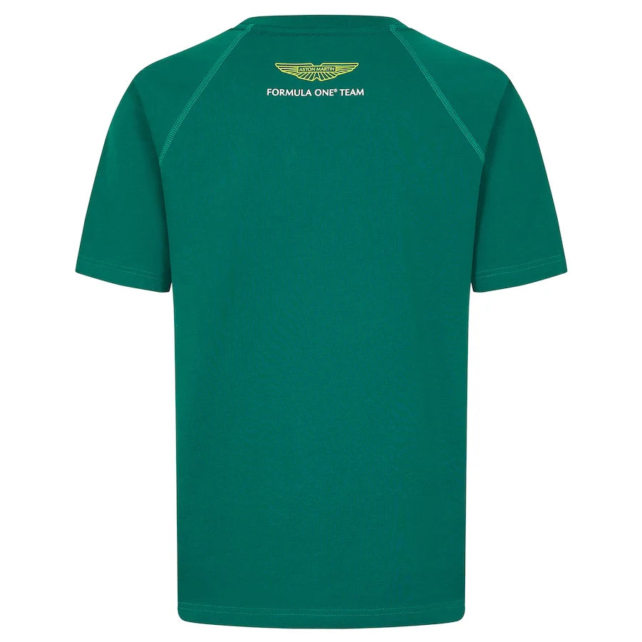 Aston Martin Aramco F1 Logo T-Shirt – Green