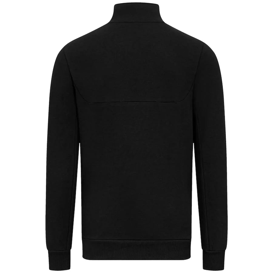 F1 Quarter Zip Top – Black
