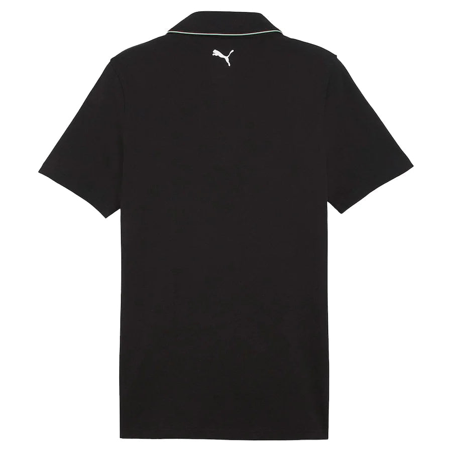 Dark Black Polo – Black