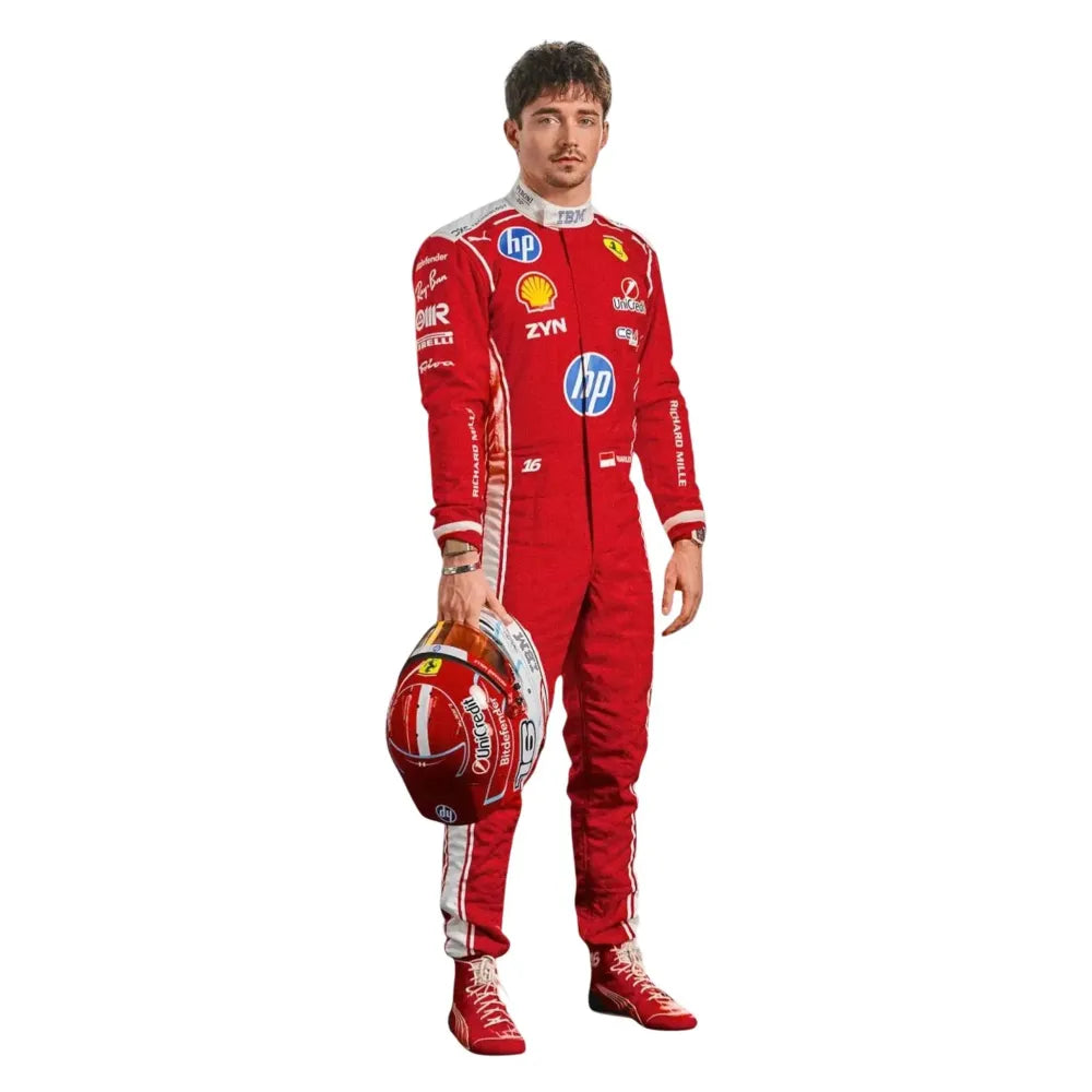 Charles Leclerc 2026 Ferrari HP F1 Replica Race Suit