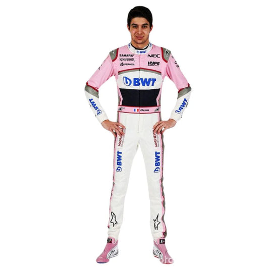 2018 F1 Race Suit Replica Esteban Ocon Force India