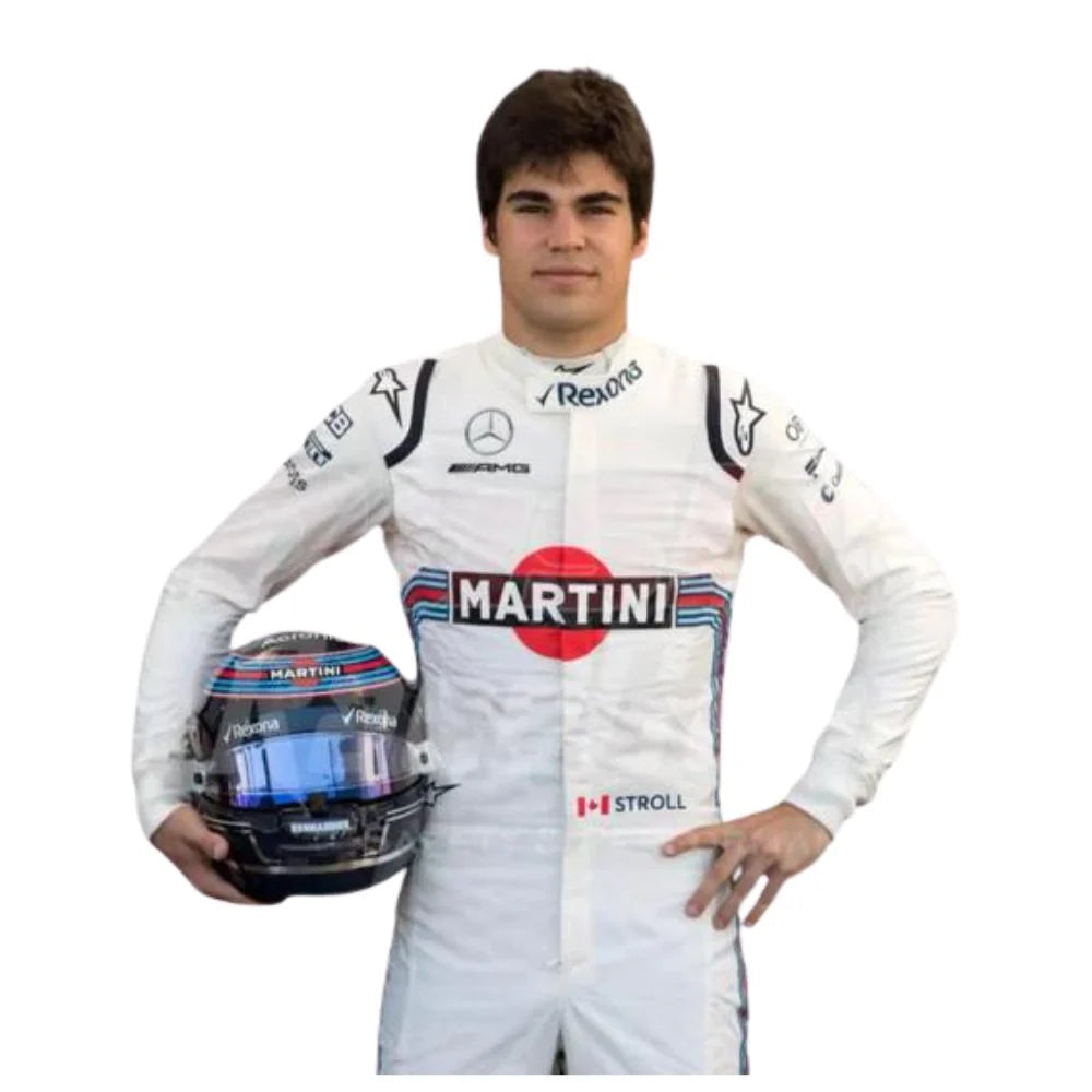 2018 Lance Stroll Williams Martini F1 Race Suit