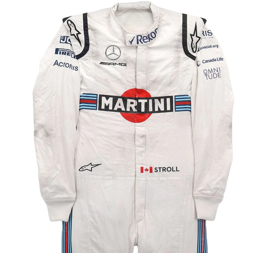 2018 Lance Stroll Williams Martini F1 Race Suit