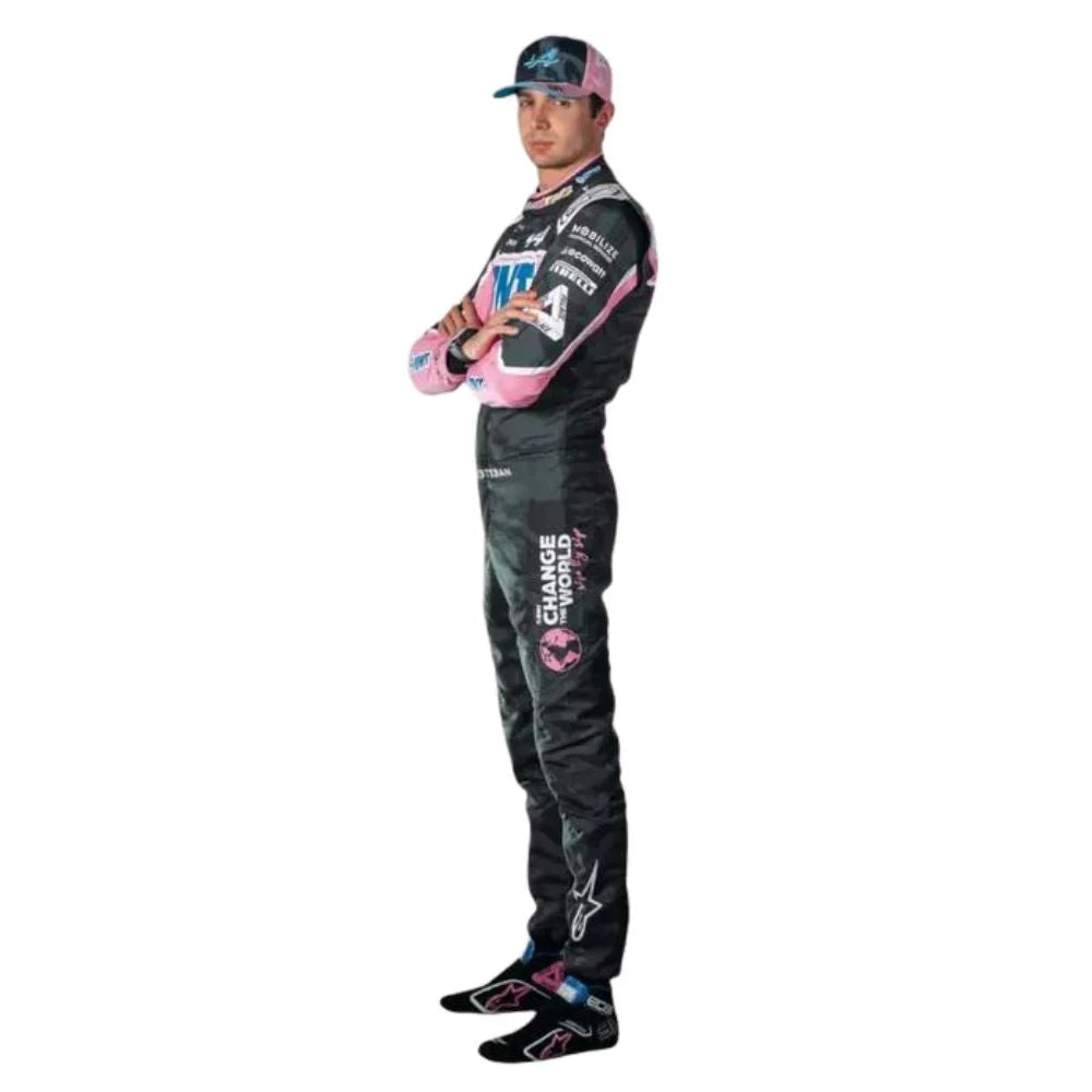 Esteban Ocon 2023 BWT Alpine F1 Team Race Suit - Las Vegas GP