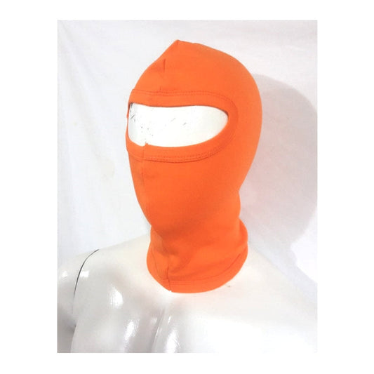 Karting Open Face Balaclava Orange (MOQ 50)