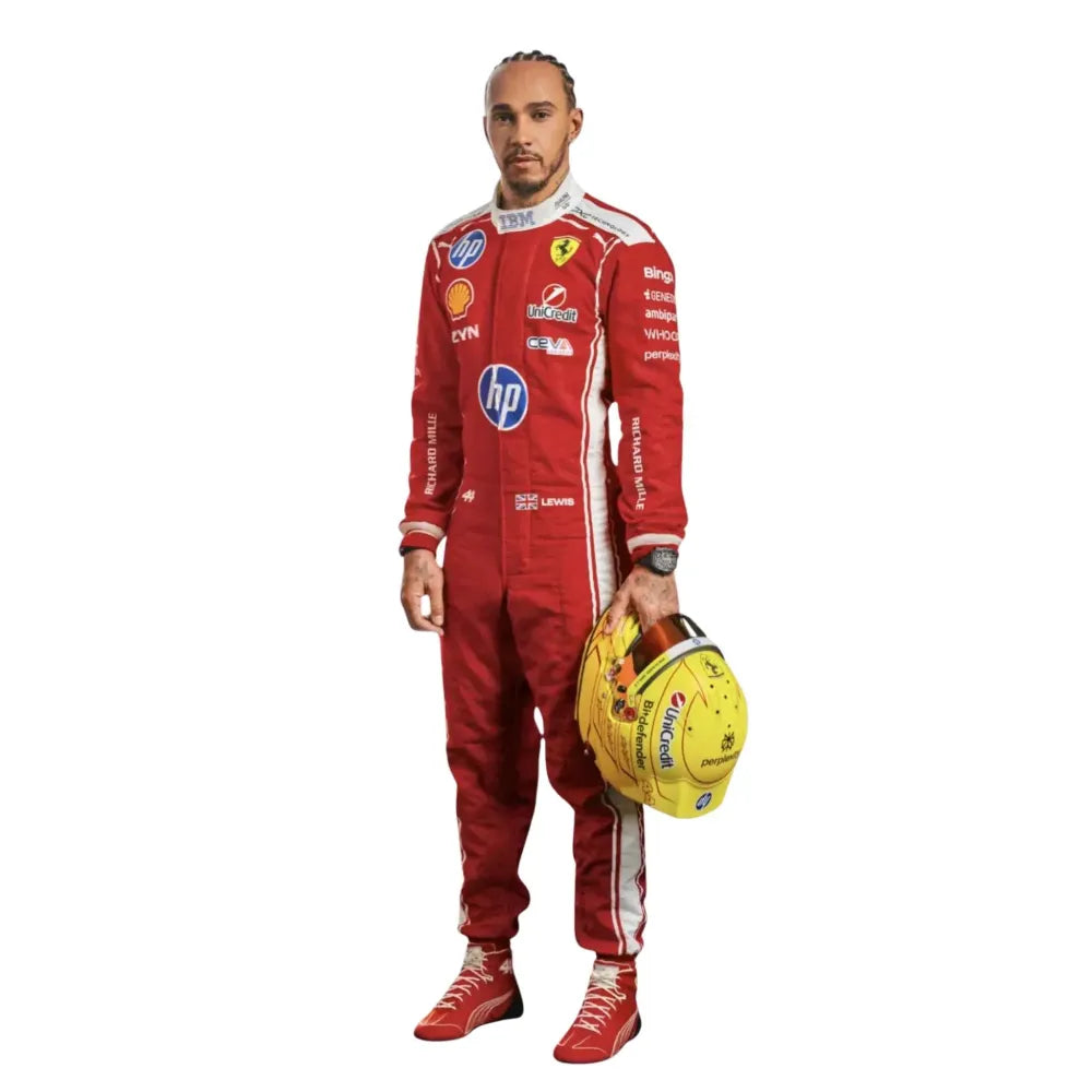 Lewis Hamilton 2026 Ferrari F1 Race Suit