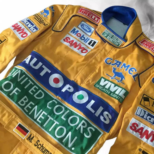 1992 Michael Schumacher Replica Racing Suit