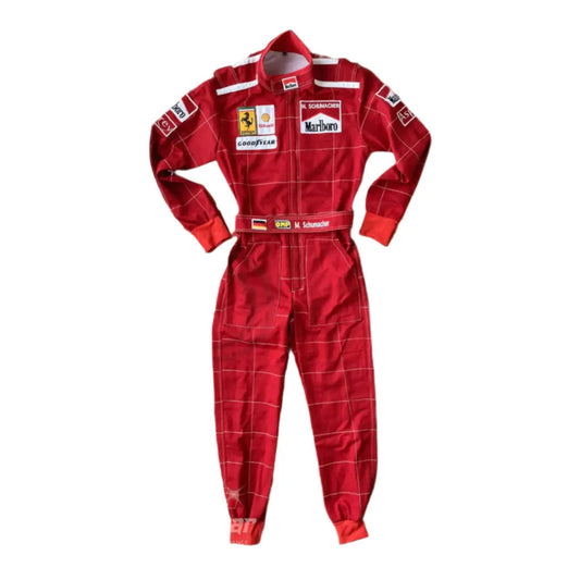 1996 Michael Schumacher Ferrari F1 Embroidered Racing Suit