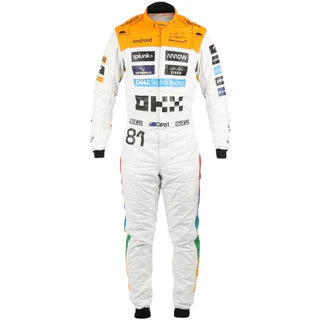 2023 New McLaren Silverstone Oscar Piastri F1 Team Race Suit