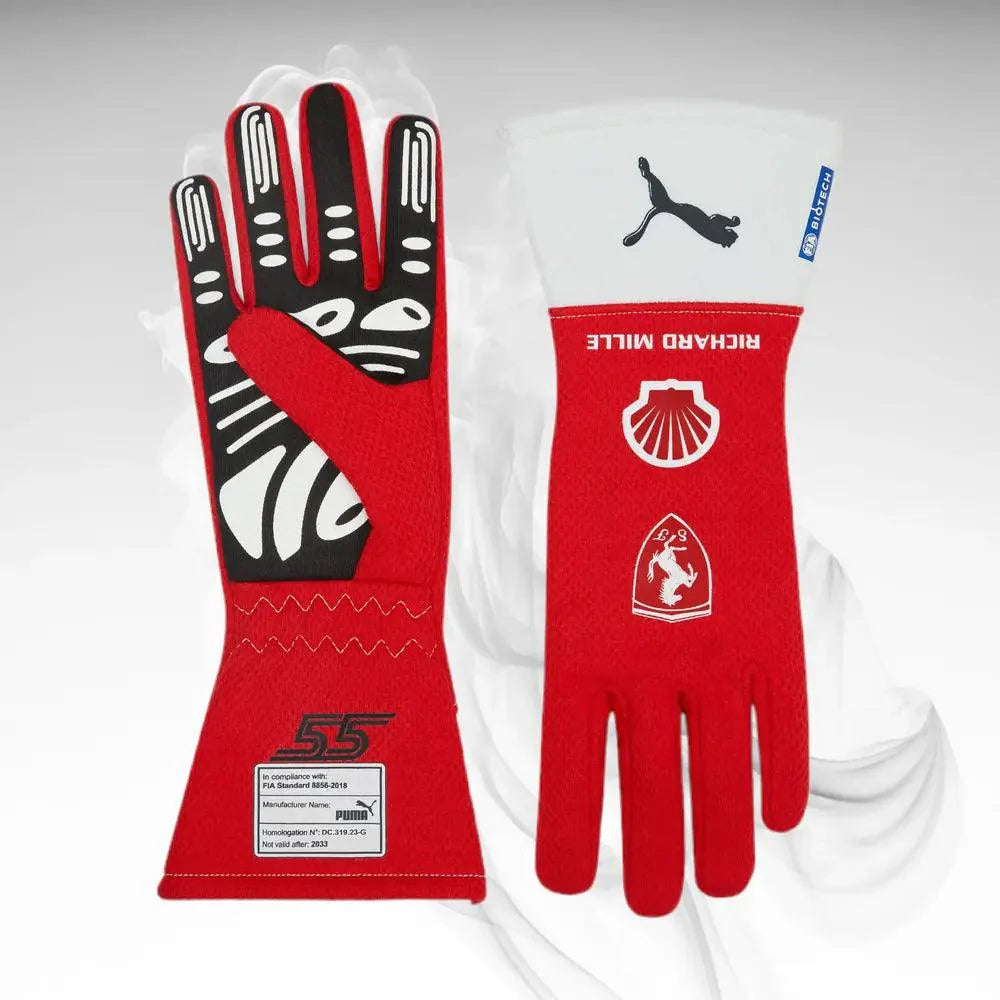 Scuderia Ferrari Carlos Sainz F1 PRO gloves - Joshua Vides