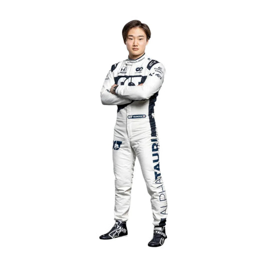 2021 Yuki Tsunoda Replica F1 Suit - AlphaTauri Rookie Season